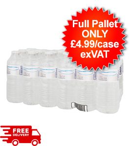 72 Cases - Strathmore Mineral Water - Still 24x500ml - Full Pallet